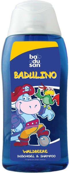 Badulino Waldbeere Duschgel+Shampoo 200ml BADUSAN