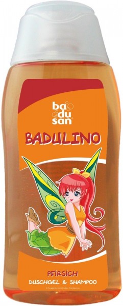 Badulino Pfirsich Duschgel+Shampoo 200ml BADUSAN