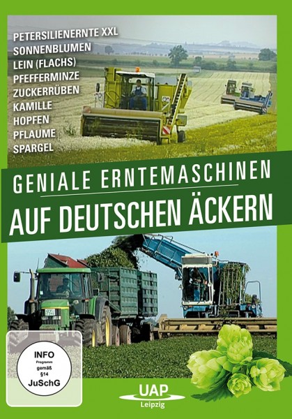 Geniale Erntemaschinen auf deutschen Äckern DVD