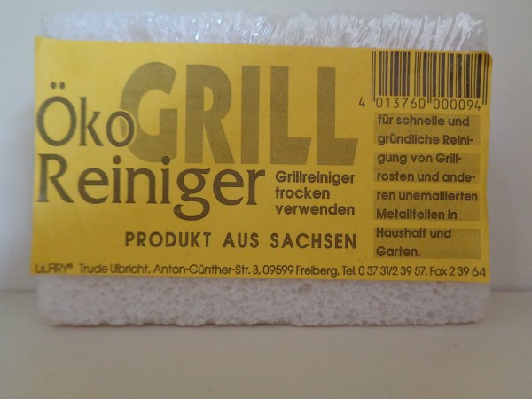 Öko-Grillreiniger-Schwamm