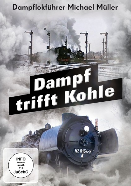 Dampf trifft Kohle-Dampflokführer Michael Müller