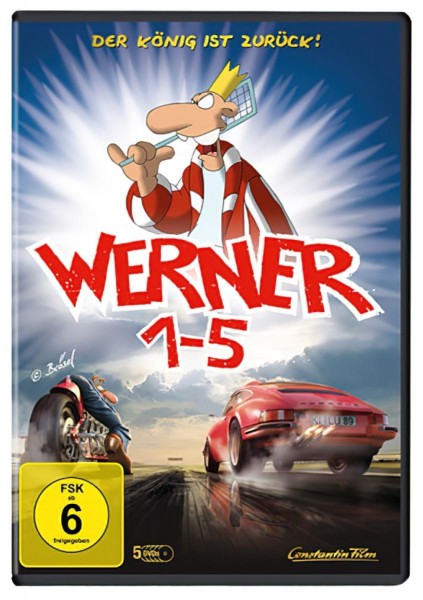 Werner 1-5   5 DVDs Komplettbox